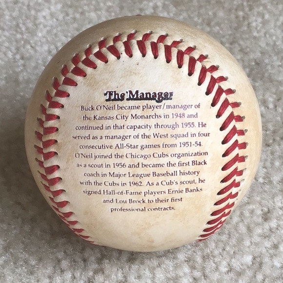 Buck O’Neil Baseball, KC Monarchs - Picture 2 of 7